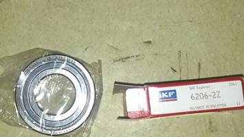 SKF 6206-2Z deep groove ball bearing